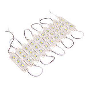 ZDM 10 group Waterproof IP65  5630 SMD LED Three Lights/Group of Ultra Bright High Quality Injection Molded LED Module Warm White 3000-3500 K DC12V miniinthebox