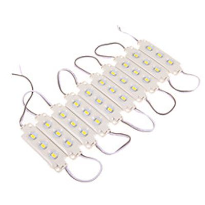 ZDM 10 group Waterproof IP65  5630 SMD LED Three Lights/Group of Ultra Bright High Quality Injection Molded LED Module Warm White 3000-3500 K DC12V miniinthebox