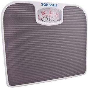 Sonashi Manual Bathroom Scale, Grey, SSC-2211