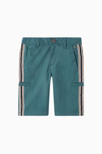 Petrol Bermuda Shorts