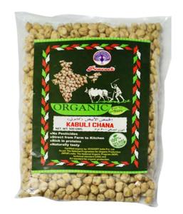 Peacock Organic Kabuli Chana 500gm