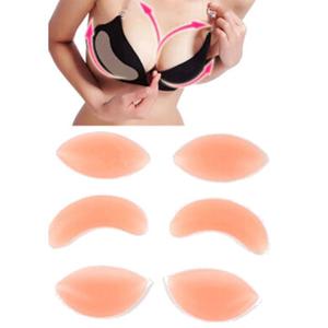 Sexy Silicone Invisible Stick Strapless Backless Thickening Bra Insert Padding