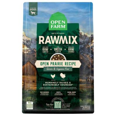 Open Farm RawMix Open Prairie Recipe Dry Dog Food - 1.58KG