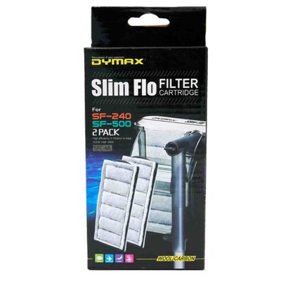 Dymax Filter Cartridge For Slim Flo 240-500 (2-Pc Pack) Pack Of 4