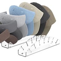 Hat Organizer for Baseball Caps Display Stand - Hat Stand for 7 Baseball Caps, No Install Acrylic Cap Holder Organizer, Hat Storage for Closet, Shelf, Tabletop, Office Lightinthebox