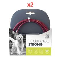 M-Pets Tie Out Cable Strong 3m (Pack of 2)