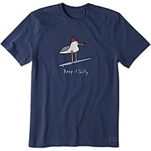 Men's Unisex Tee T shirt Shirt Hot Stamping Graphic Prints Bird Animal Plus Size Print Short Sleeve Casual Tops 100% Cotton Basic Designer Big and Tall Round Neck Navy Blue  Sports  Summer Lightinthebox