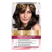 L'Oréal Paris Excellence Crème Permanent Hair Color 4.0 Natural Dark Brown