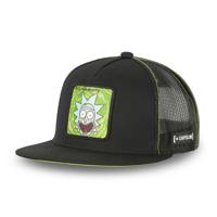 Capslab Rick & Morty Unisex Adult Snapback Trucker Cap - Black