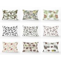 Christmas Lumbar Pillow Xmas Decorative Toss Pillows Cover 1PC Soft Cushion Case Pillowcase for Bedroom Livingroom Sofa Couch Chair miniinthebox