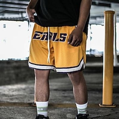 Men's Running Shorts Drawstring Shorts Sports  Outdoor Athleisure Breathable Quick Dry Soft Fitness Basketball Workout Sportswear Activewear White Black Green  Stretchy Lightinthebox