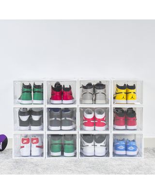 Kicks & Pumps Shoe Storage Box 35.5 x 24.5 x 20 cm Set of 3