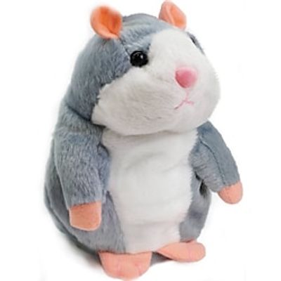 Talking Hamster  Cute Hamster Plush Repeats What You Say  Interactive Toy Hamster for Kids Babies and Toddlers  Soft Plush Hamster Toys  Funny Repeating Toys for Girls and Boys Birthday Lightinthebox