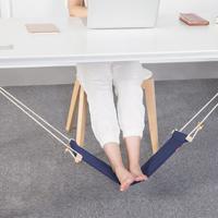 Adjustable Mini Foot Hammock Portable Desk Foot Stool
