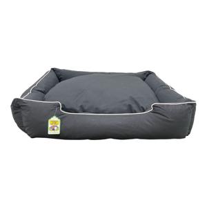 Nutrapet W/R Lounger Pet Bed - Black - Large (97 x 82 x 28 cm)