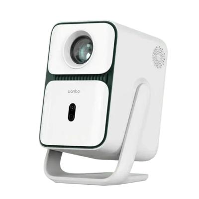Wanbo T2 Ultra Projector, DRM L1 Certified Netflix, Android 11.0, Fully Automatic, 500 ANSI Lumens, WiFi & Bluetooth 120° Rotatable, Native 1080P Full HD - White