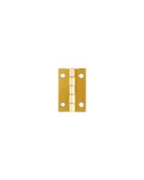 National Pack of 2 pieces 1-1/2X1" Inches Brass Hinge