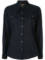 Fendi Pre-Owned pointed collar shirt - Blue