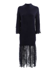 Blue Viscose Dress
