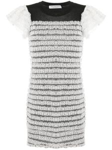 Philosophy Di Lorenzo Serafini lace-trim crew neck dress - Black