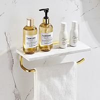 Toilet Paper Towel Holder Toilet Wall-mounted Mobile Phone Holder Bathroom Marble Hand Towel Roll Paper Hanger miniinthebox Toilet Paper Towel Holder Toilet Wall-mounted Mobile Phone Holder Bathroom Marble Hand Towel Roll Paper Hanger miniinthebox