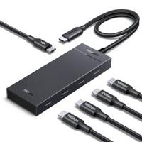 UGREEN 5-In-1 USB-C HUB 4xUSB-C 3.2 + 100W PD Space Gray [CM806-55334]