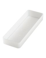 Pearl Life Large Shallow Drawer Organizer Translucent 3-1/8 x 9-1/4 x 1-1/4 inch