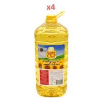Super Chef Sunflower Oil 5Ltr (Pack Of 4)