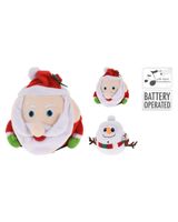 Homesmiths Christmas Figure Plush Assorted 1 Piece Homesmiths Christmas Figure Plush Assorted 1 Piece