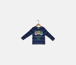 Toddlers Boys Graphic Scooby Doo T-Shirts  Navy Combo