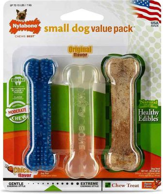 Nylabone Small Dog Value Pack