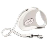 Flexi Style S Tape Cat/Dog Leash 3M - White