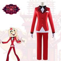 Inspired by Hazbin Hotel Charlie Morningstar Anime Cosplay Costumes Japanese Halloween Cosplay Suits Long Sleeve Costume For Men's Lightinthebox - thumbnail