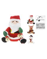 Homesmiths Christmas Plush Figure 18cm Assorted 1 Piece Homesmiths Christmas Plush Figure 18cm Assorted 1 Piece
