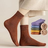 2pairs Autumn And Winter Socks Medium Tube Socks Knitted Long Tube Socks New Style miniinthebox