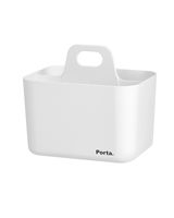 Litem Porta 3 Compartment Mini Caddy White