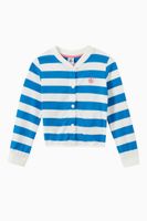 Striped Cardigan in Organic Cotton