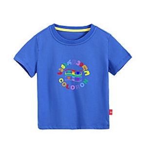 [3y-11y]boy short-sleeved round neck t-shirt Lightinthebox