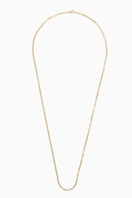 Cuban Chain Necklace in 14kt Gold Plating, 2.5mm