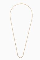 Cuban Chain Necklace in 14kt Gold Plating, 2.5mm - thumbnail
