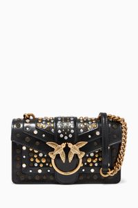 Studded Baby Love Bag Simply in Leather