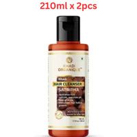 Khadi Organique Satritha Hair Cleanser 210ml (Pack Of 2)