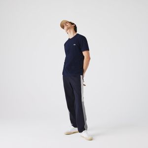 Men's Solid Cotton Piqué Crew Neck T-shirt Men's Solid Cotton Piqué Crew Neck T-shirt