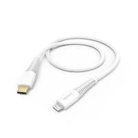 Hama Fast Charging Data Cable USB-C Lightning 1.5 m, White