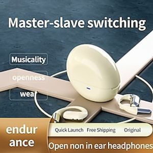F15 Bone Conduction Headphone Ear Hook Bluetooth 5.2 Noise cancellation Sports Stereo for Apple Samsung Huawei Xiaomi MI  Gym Workout Camping  Hiking Running Mobile Phone Lightinthebox