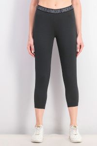 Womens UA Featherweight Fleece Crop  Black