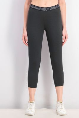 Womens UA Featherweight Fleece Crop  Black