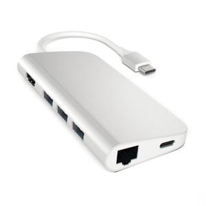 Satechi Type-C Multi-Port Adapter 4K Ethernet Silver