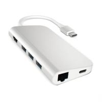 Satechi Type-C Multi-Port Adapter 4K Ethernet Silver