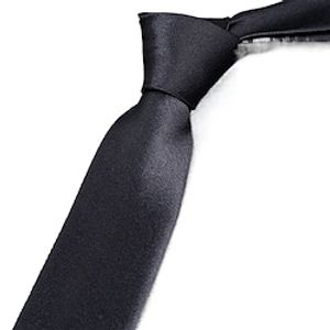 Men's Work / Party Necktie - Solid Colored Pure Color Neck Ties Formal Occasion Business 1 PC Ties miniinthebox